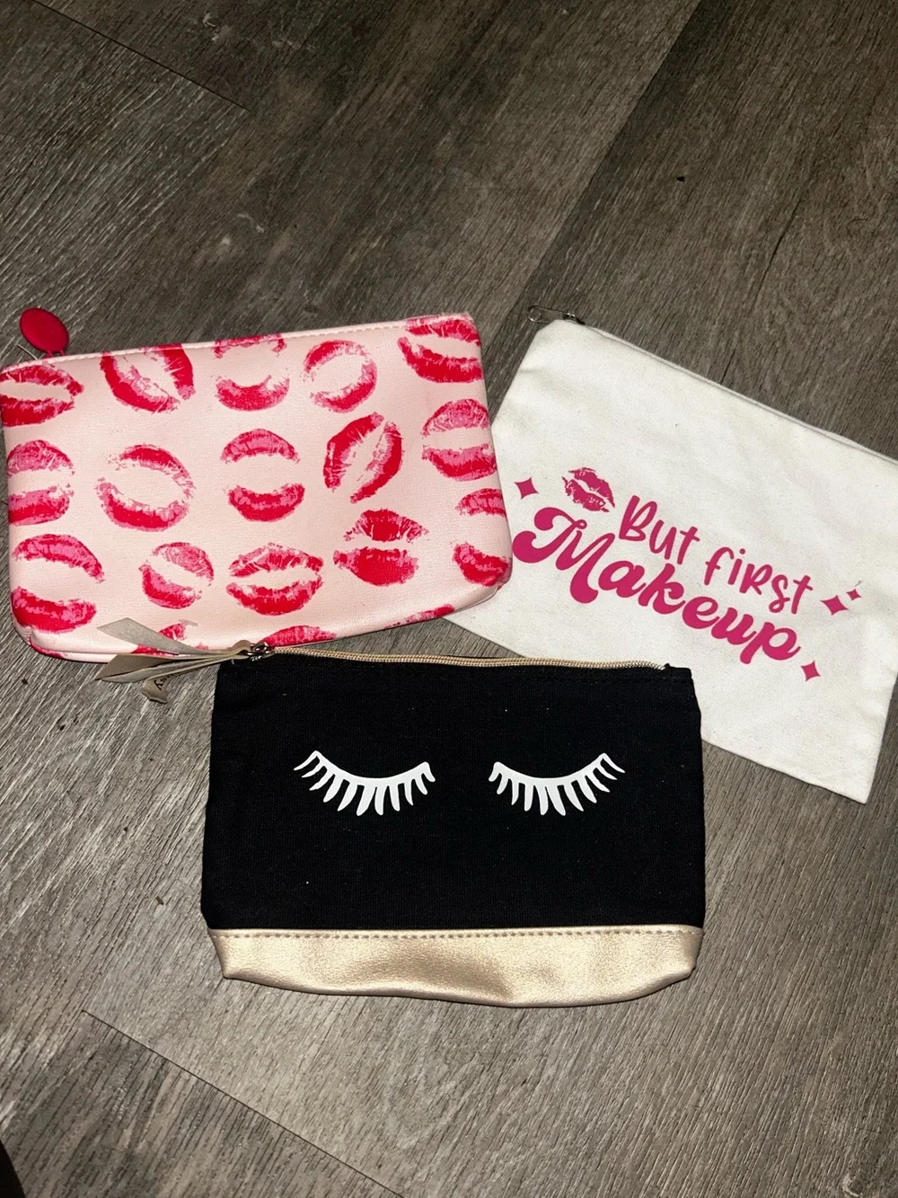 Set of Ipsy Makeup bags NWOT